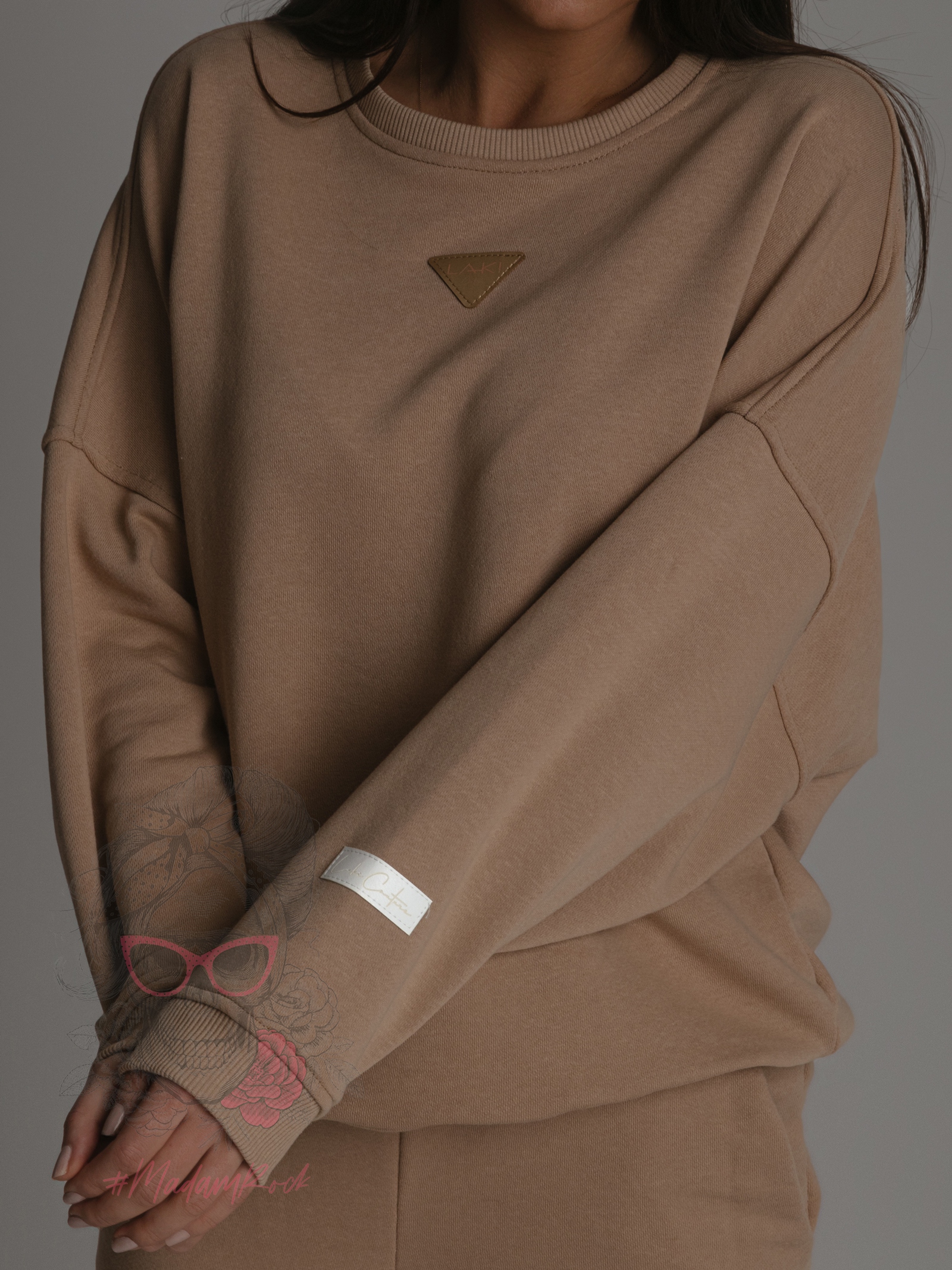 Komplet dresowy Laki Forgo c. beżowy