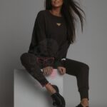 Komplet dresowy Laki Forgo brązowy