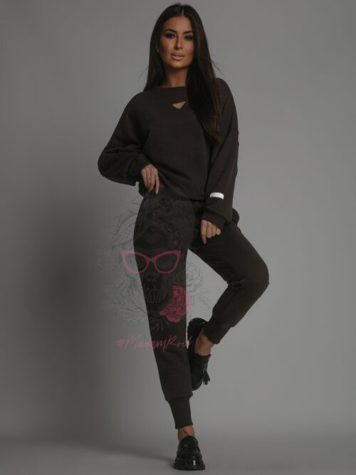 Komplet dresowy Laki Forgo brązowy