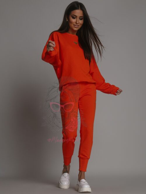 Komplet dresowy Laki Forgo pomarańczowy