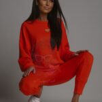 Komplet dresowy Laki Forgo pomarańczowy