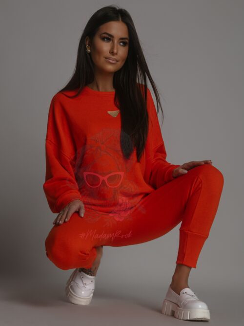 Komplet dresowy Laki Forgo pomarańczowy