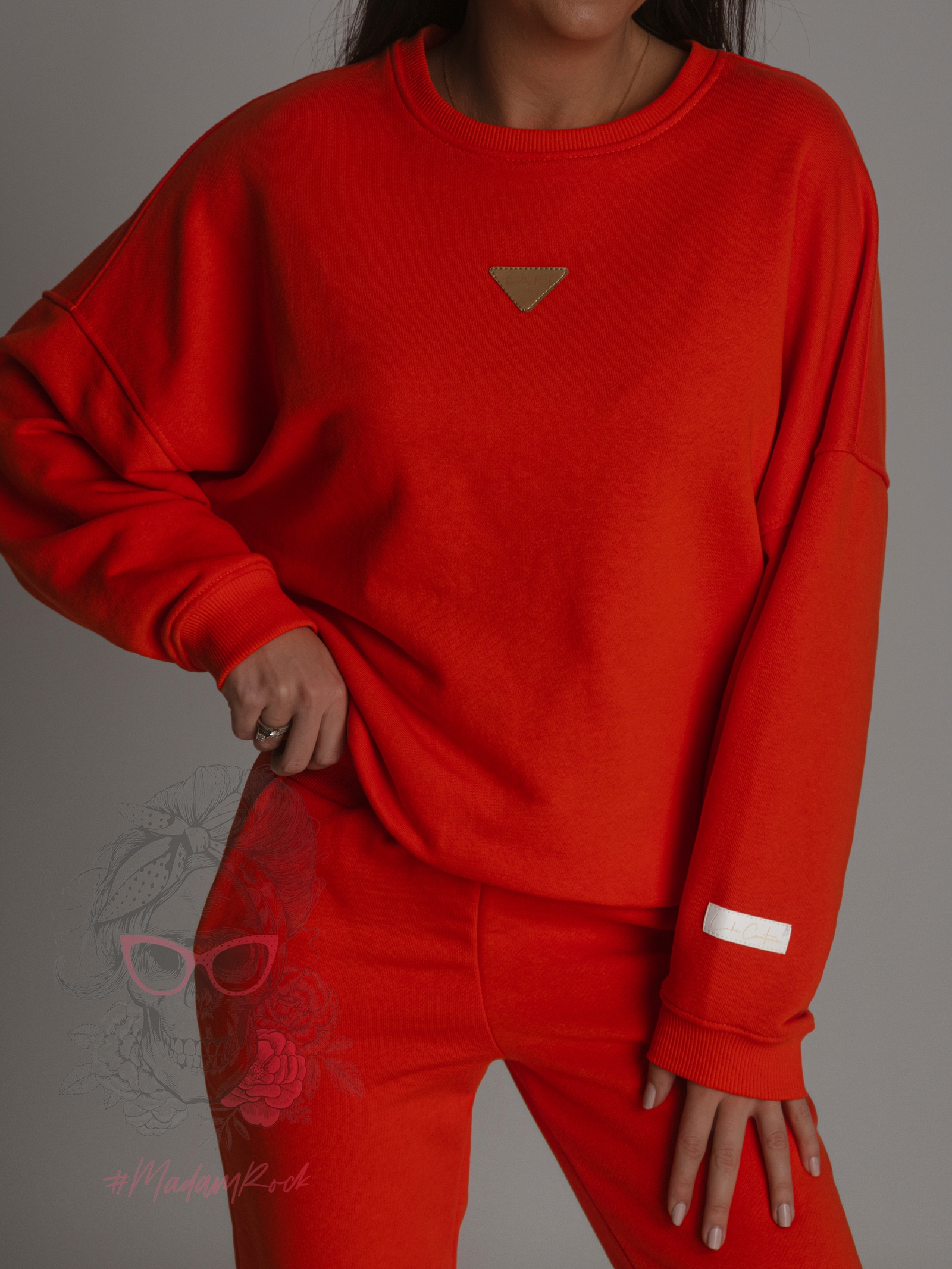 Komplet dresowy Laki Forgo pomarańczowy