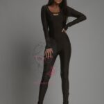 Kombinezon lycra Laki Gosy brązowy