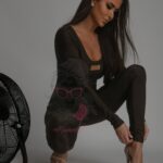 Kombinezon lycra Laki Gosy brązowy