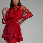 Sukienka 2-częściowa NB Politta czerwona