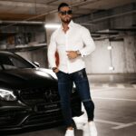 Koszula męska klasyczna Rinko Ola Voga biała