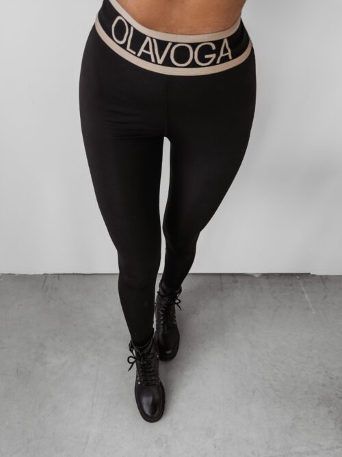 Legginsy wyszczuplające Ostia Ola Voga czarne