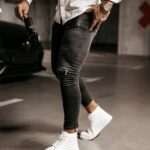 Spodnie męskie jeansowe Clark Ola Voga czarne