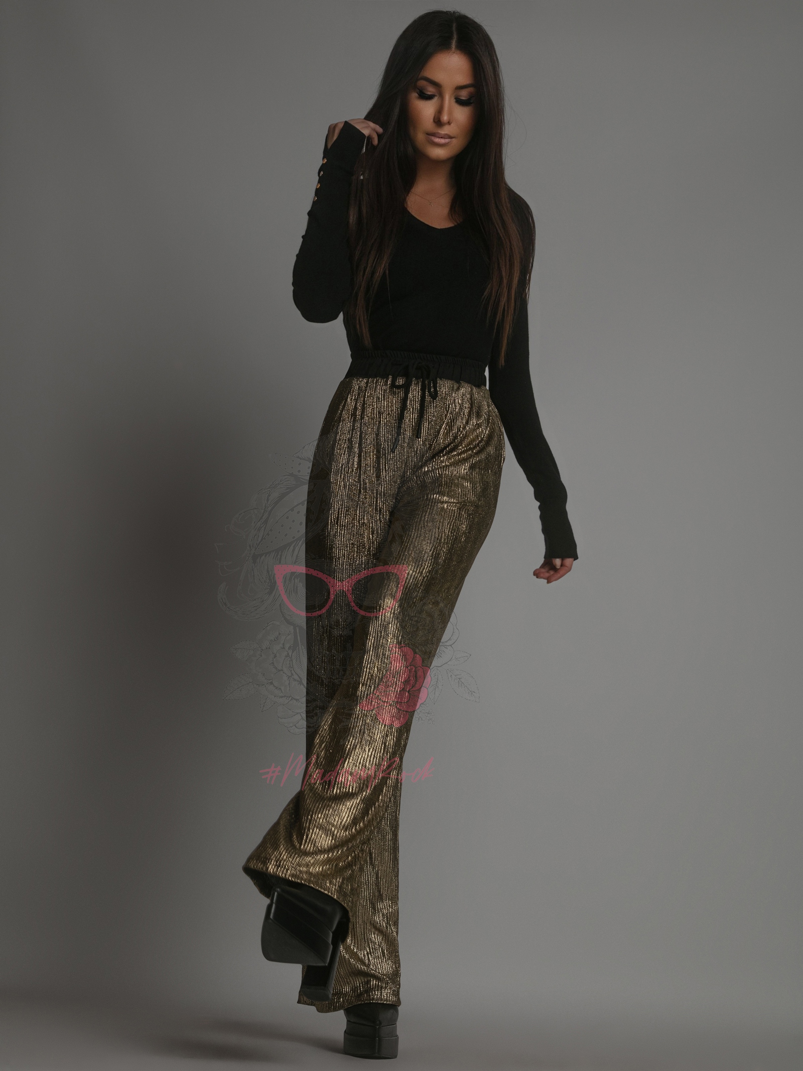 Sweterek cienki Wedo czarny Sweterek cienki Wedo czarny