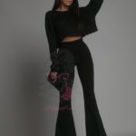 Spodnie eleganckie dzowny Mementis czarne