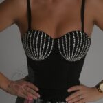 Gorset usztywniany Colipto czarny