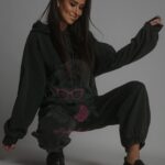 Komplet dresowy Darkin grafitowy