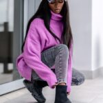 Sweter golf Haat Barbie