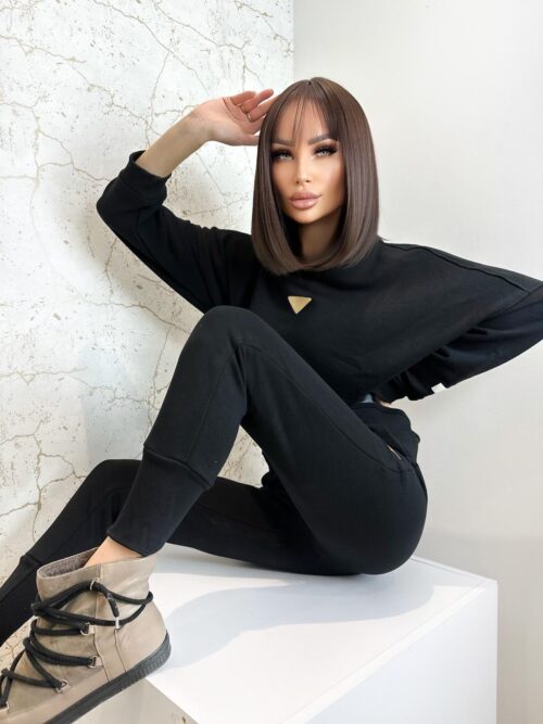 Komplet dresowy Laki Forgo czarny