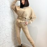 Komplet dresowy Laki Forgo c. beżowy