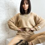 Komplet dresowy Laki Forgo c. beżowy