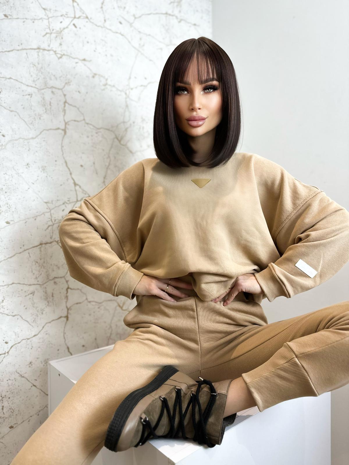 Komplet dresowy Laki Forgo c. beżowy