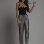 Gorset usztywniany Emis czarny