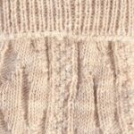 Skarpety damskie ciepłe z wełną beż melanż