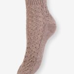 Skarpetki ciepłe bawełniane ręcznie robione cappuccino