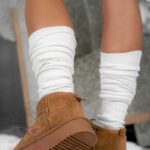 Śniegowce zamszowe Madam Wobbi karmelowe