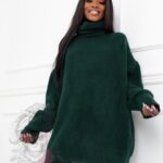 Sweter Haat butelowa zieleń