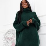 Sweter Haat butelowa zieleń