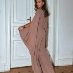 Komplet elegancki Lejdi nude