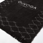 Koc dwustronny Manhattan Ola Voga czarny 150x200cm