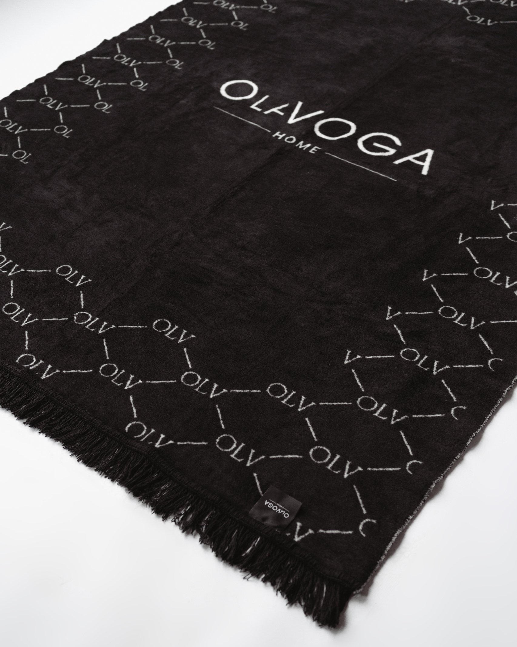 Koc dwustronny Manhattan Ola Voga czarny 150x200cm