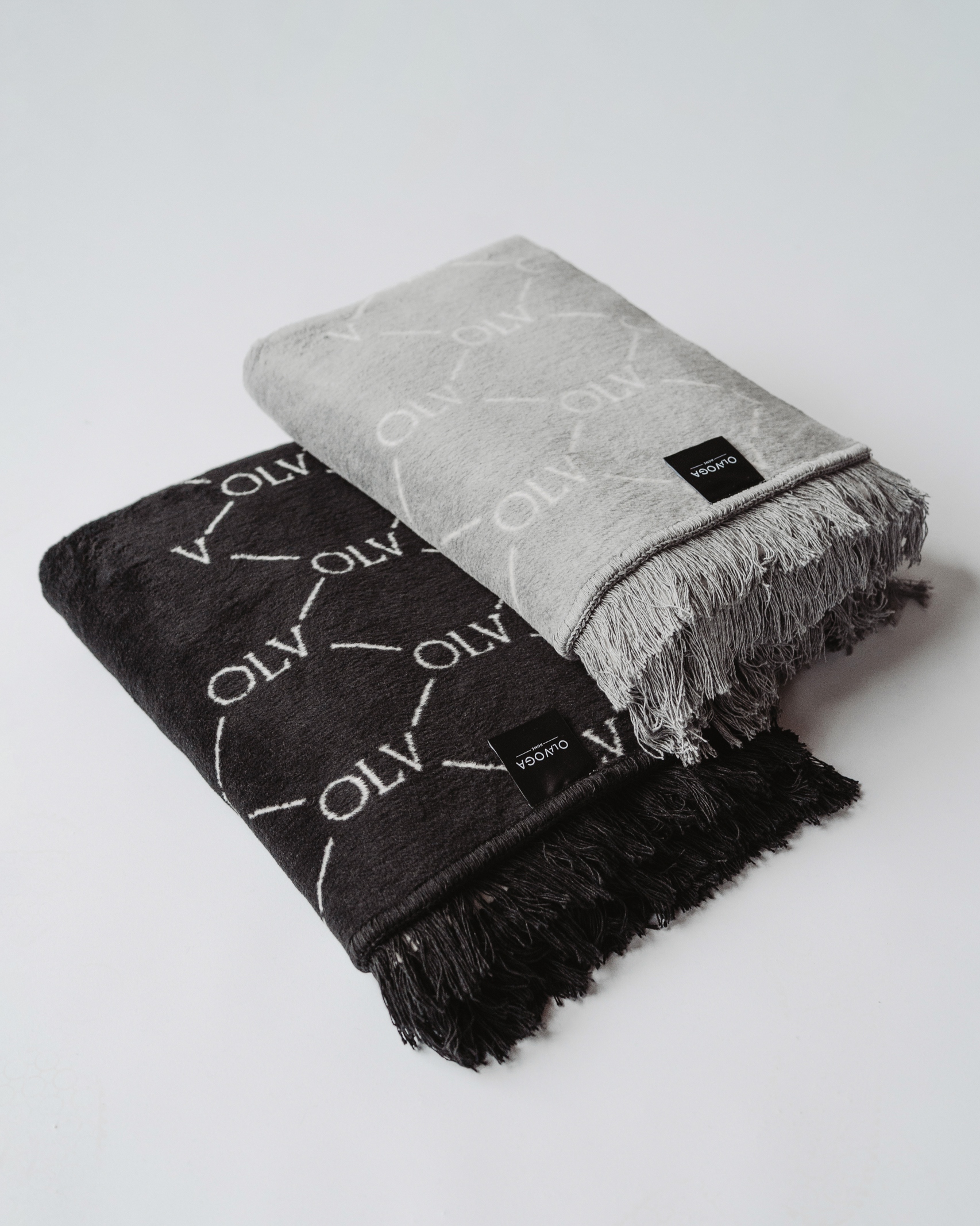 Koc dwustronny Manhattan Ola Voga szary 150x200cm