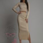 Komplet metaliczny Dago złoty