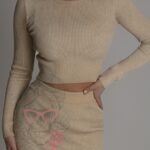 Komplet metaliczny Dago złoty