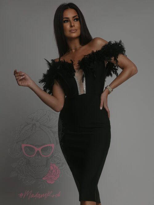 Sukienka bandażowa Serela czarna