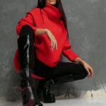 Sweter golf Haat koralowy