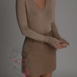 Sweterek cienki Wedo beżowy