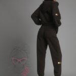 Komplet dresowy Laki Obedo brąz