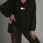 Komplet dresowy Laki Obedo brąz