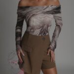 Bluzka mgiełka Sippo beżowa