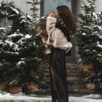 Sukienka maxi cekinowa NB Gisell czarna