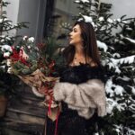 Sukienka maxi cekinowa NB Gisell czarna