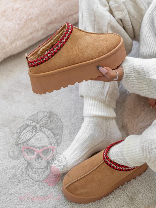 Śniegowce odkryte Madam Gobby karmelowe