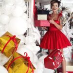 Sukienka exclusive NB Misis czerwona