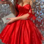 Sukienka exclusive NB Misis czerwona