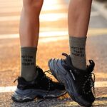 Skarpety damskie sportowe HOTTER THAN YOUR EX khaki