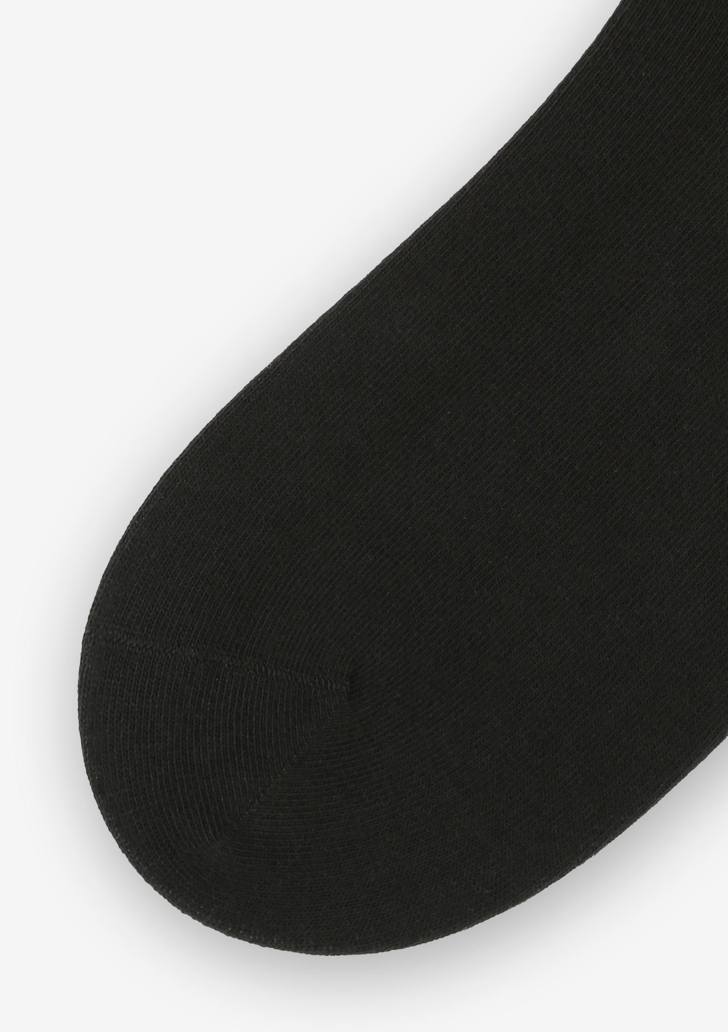 Skarpetki damskie z plecionką czarne Skarpetki damskie z plecionką czarne