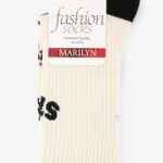 Skarpetki damskie ze ściągaczem STAR ecru