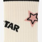 Skarpetki damskie ze ściągaczem STAR ecru