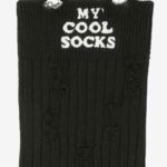 Skarpetki z przetarciami MY COOL SOCKS czarne